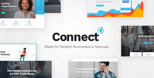 Connect – Software Company WordPress Theme